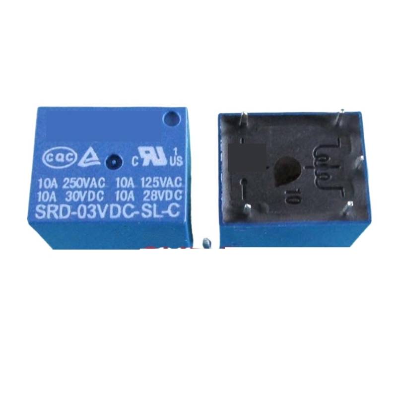 SRD-03VDC-SL-C SRD-05VDC-SL-C SRD-06VDC-SL-C SRD-09VDC-SL-C 3 V 5 V 6 V 9 V 9 V 10A 250VAC 5PIN T73 XZEGJMEO(9V) von XZEGJMEO