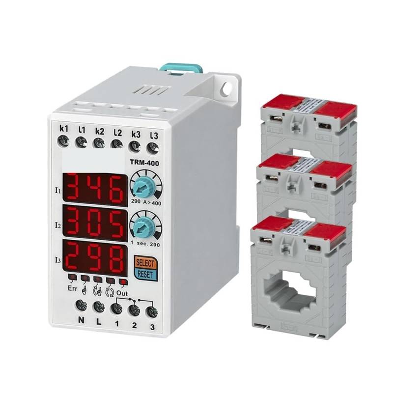 TRM-XX (Manual/Semi-Automatic/Automatic Reset) Digital Overload Asymmetry Relay Thermal Relay XZEGJMEO(Un 380VAC,TRM-400 (290-400A)) von XZEGJMEO