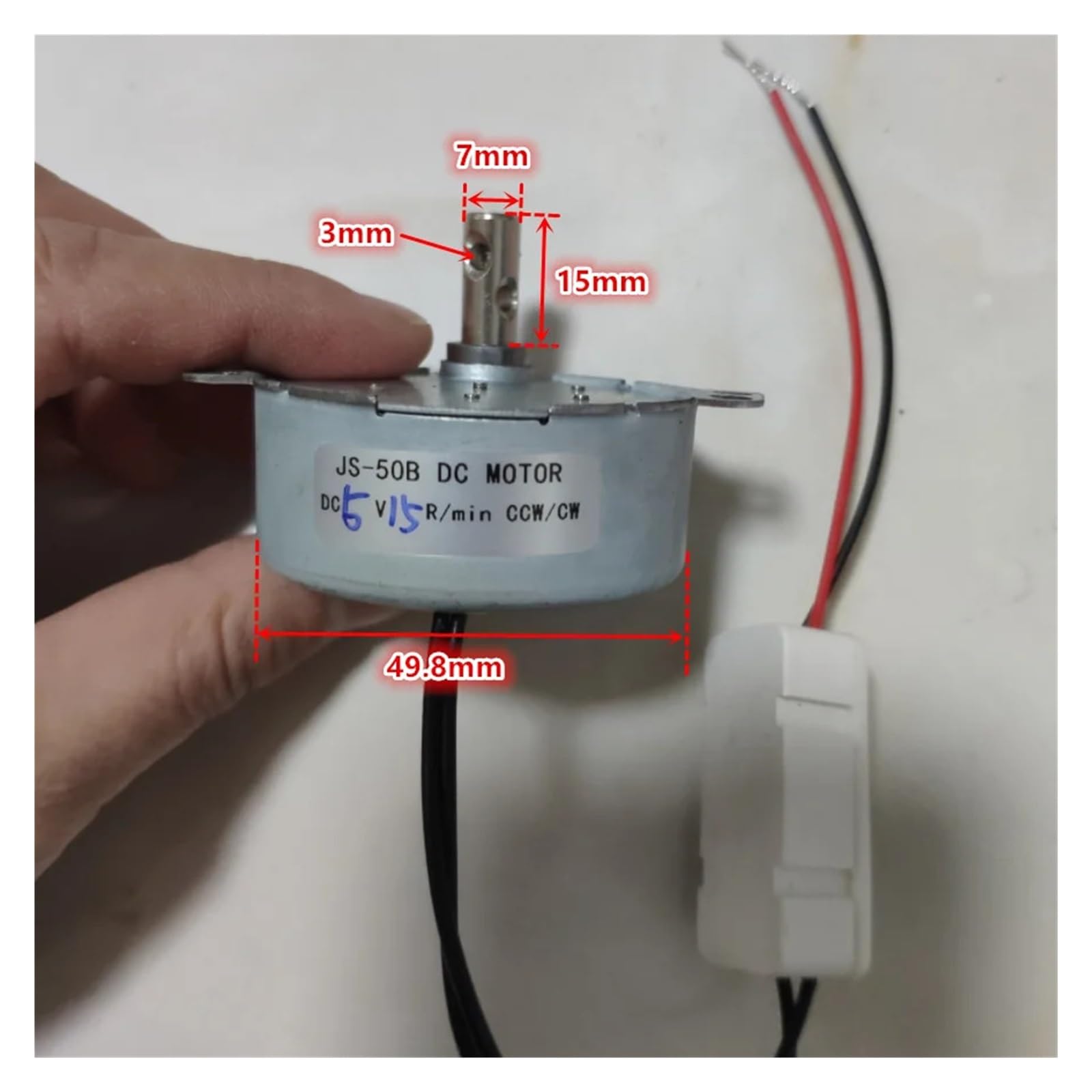 TYC50 5V 6V 9V 12V 4W synchronous electronic starter shaft diameter 7mm DC brushless electronic starter~ XZEGJMEO(0.9,5V(6V)) von XZEGJMEO