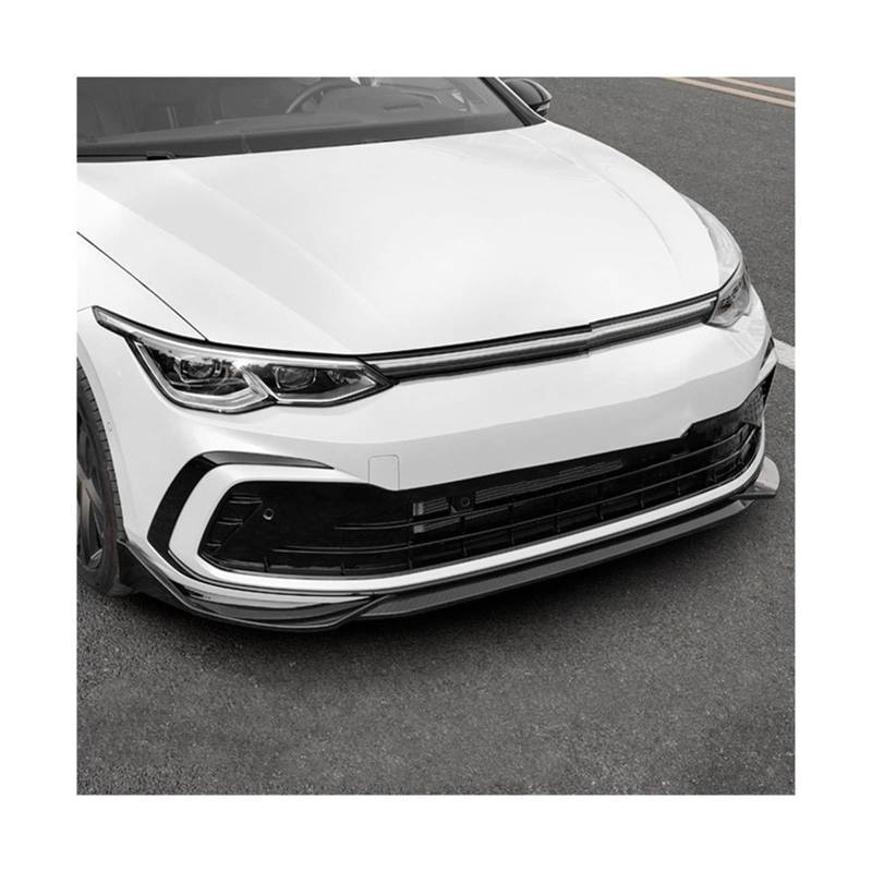 Für VW Golf 8 MK8 GTI GTD GTE RLine TSI TDI 2020 2021 2022 Car Front Spoiler,Auto Frontschaufel,Front Bumper Spoiler Accessories,Front Bumper Spoiler Splitter,AGti GTD Gte/Rline von XZKKCD