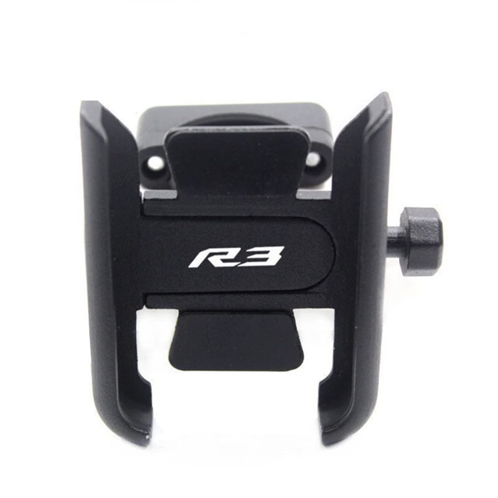 Für Yamaha YZF-R3 YZFR3 YZF R3 2015-2020 Universal Motorrad Lenker Clip Handyhalter GPS Ständer Halterung (Farbe : Handlebar Black) von XZLDSD