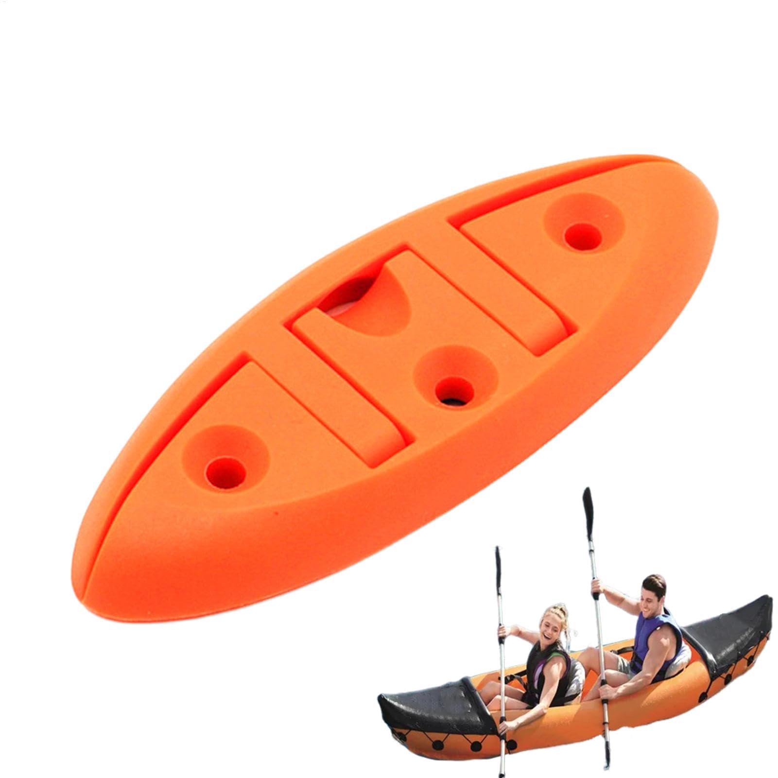 Boots-Dock-Stollen | 12,7 cm Nylon-Kajak-Halterungsseil | multifunktionales Kajak-Boot-Zubehör, zusammenklappbare Dockklampe für Boote, Yacht und Kajaks 12,7 cm 130 mm Nylon-Bootskollen-Basis von Xasbseulk