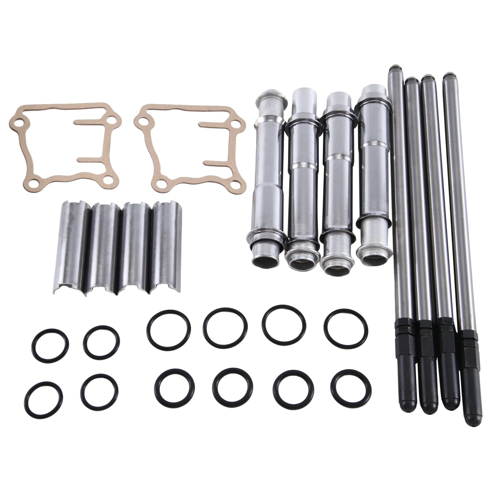 Xbsduih 1Set 935095 Einstellbarer Stößelstangensatz Schutzhülle Automotive 93-5095 Teile Zubehör Metall von Xbsduih