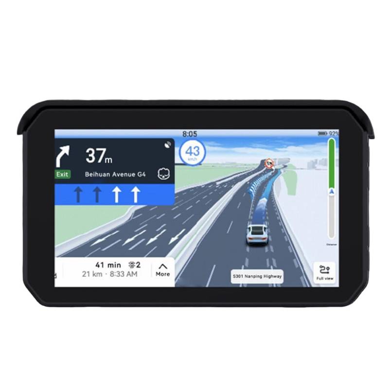 Xbsduih Motorradrekorder Carpaly Navigation, Wasserdicht und für Outdoor-Fahrten Geeignet, HD All-In-1 Maschine, Motorradzubehörteile von Xbsduih