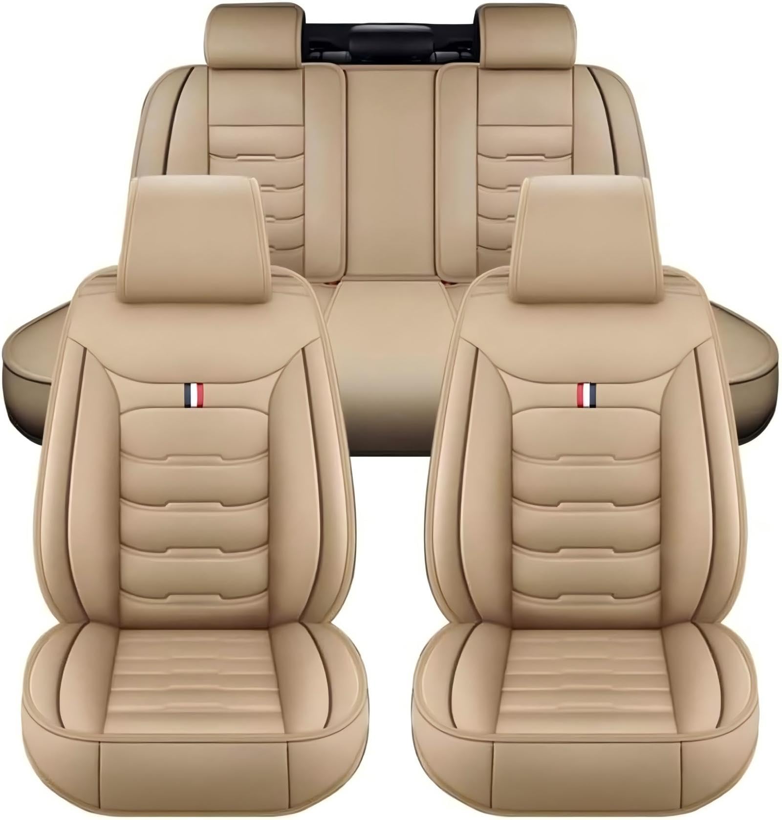 Luxuriöse Sitzbezüge Auto für Toyota Land Cruiser 5-seats J100 2000-2004 2005 2006 2007 2008, Auto Sitzbezüge Wasserfest und Atmungsaktiv, Autositzbezüge Vollständige Abdeckung, Auto Zubehör von Xcavjphmezo