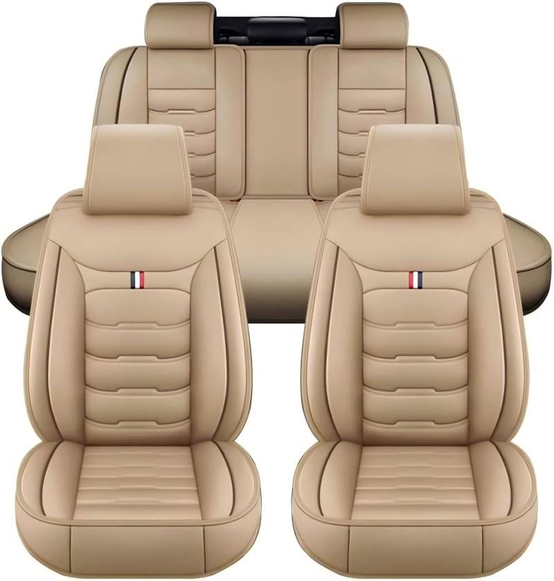 Luxuriöse Sitzbezüge Auto für Toyota Land Cruiser 5-seats J100 2000-2004 2005 2006 2007 2008, Auto Sitzbezüge Wasserfest und Atmungsaktiv, Autositzbezüge Vollständige Abdeckung, Auto Zubehör von Xcavjphmezo