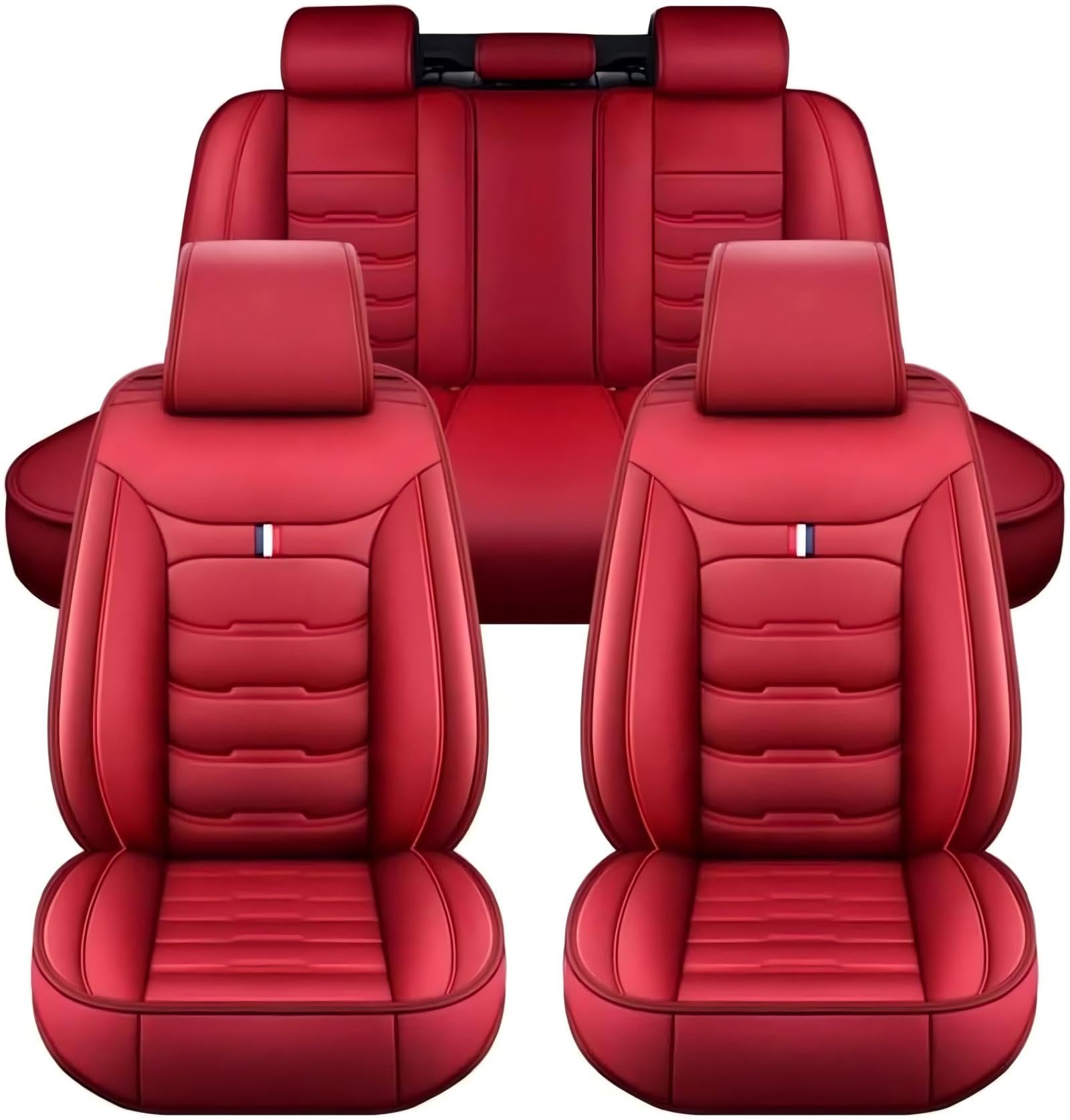 Luxuriöse Sitzbezüge Auto für Toyota Land Cruiser 5-seats J100 2000-2004 2005 2006 2007 2008, Auto Sitzbezüge Wasserfest und Atmungsaktiv, Autositzbezüge Vollständige Abdeckung, Auto Zubehör von Xcavjphmezo