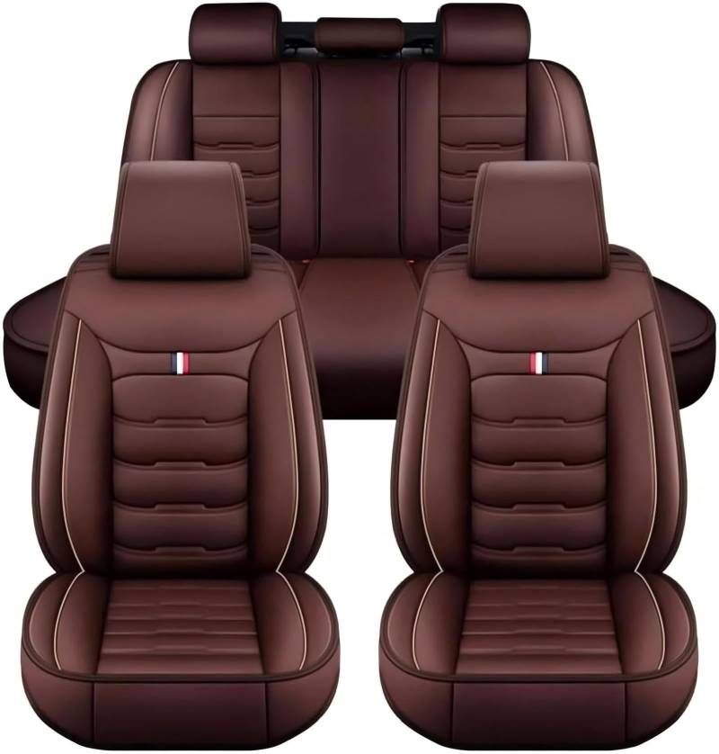 Luxuriöse Sitzbezüge Auto für Toyota Land Cruiser 5-seats J100 2000-2004 2005 2006 2007 2008, Auto Sitzbezüge Wasserfest und Atmungsaktiv, Autositzbezüge Vollständige Abdeckung, Auto Zubehör von Xcavjphmezo