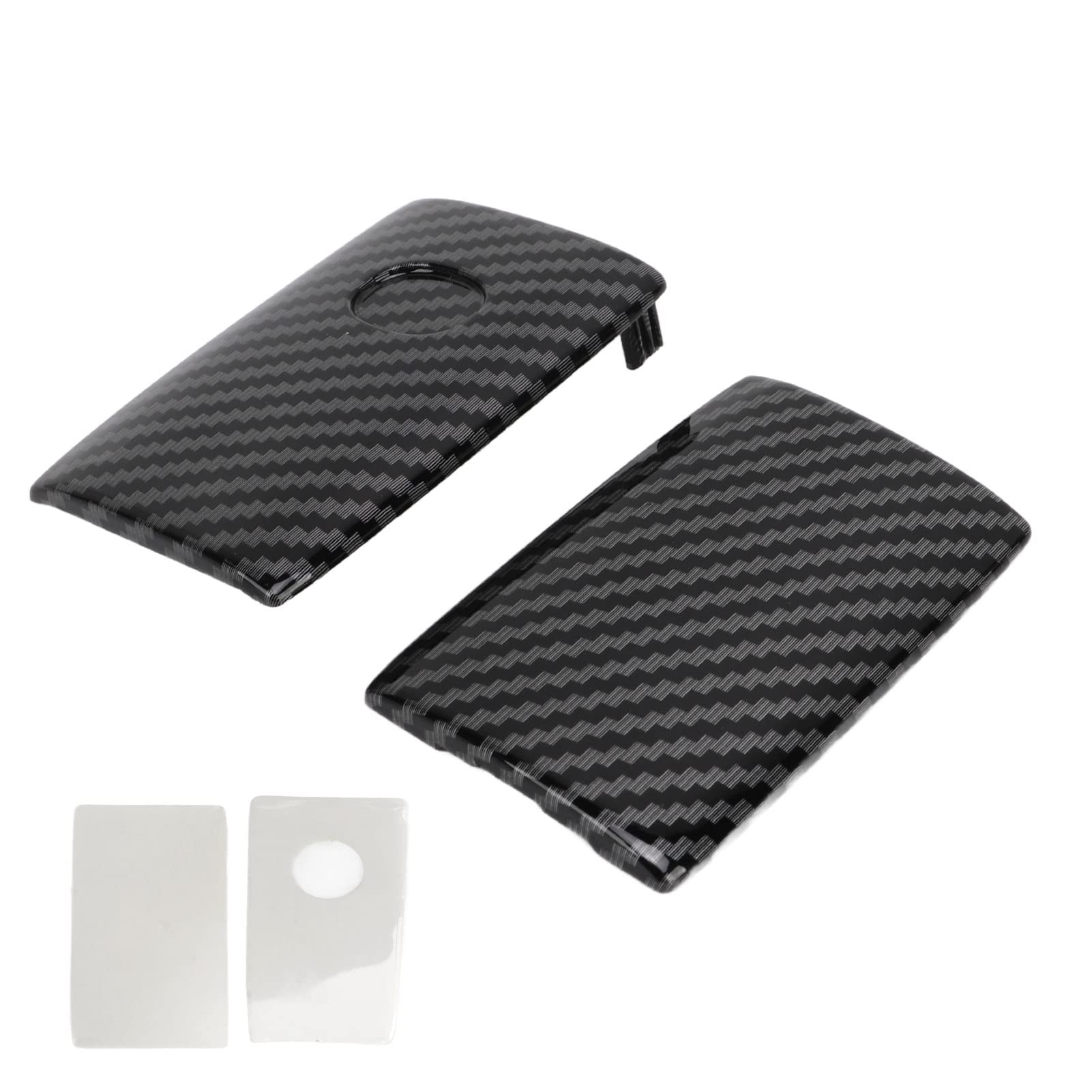 Xeamotor Autoschlüsselgehäuse, stoßdämpfend, schlüsselloser Zugang, Fernbedienung, Ersatzgehäuse für Cx – 30 3 2020 (Carbon Fiber Style) von Xeamotor