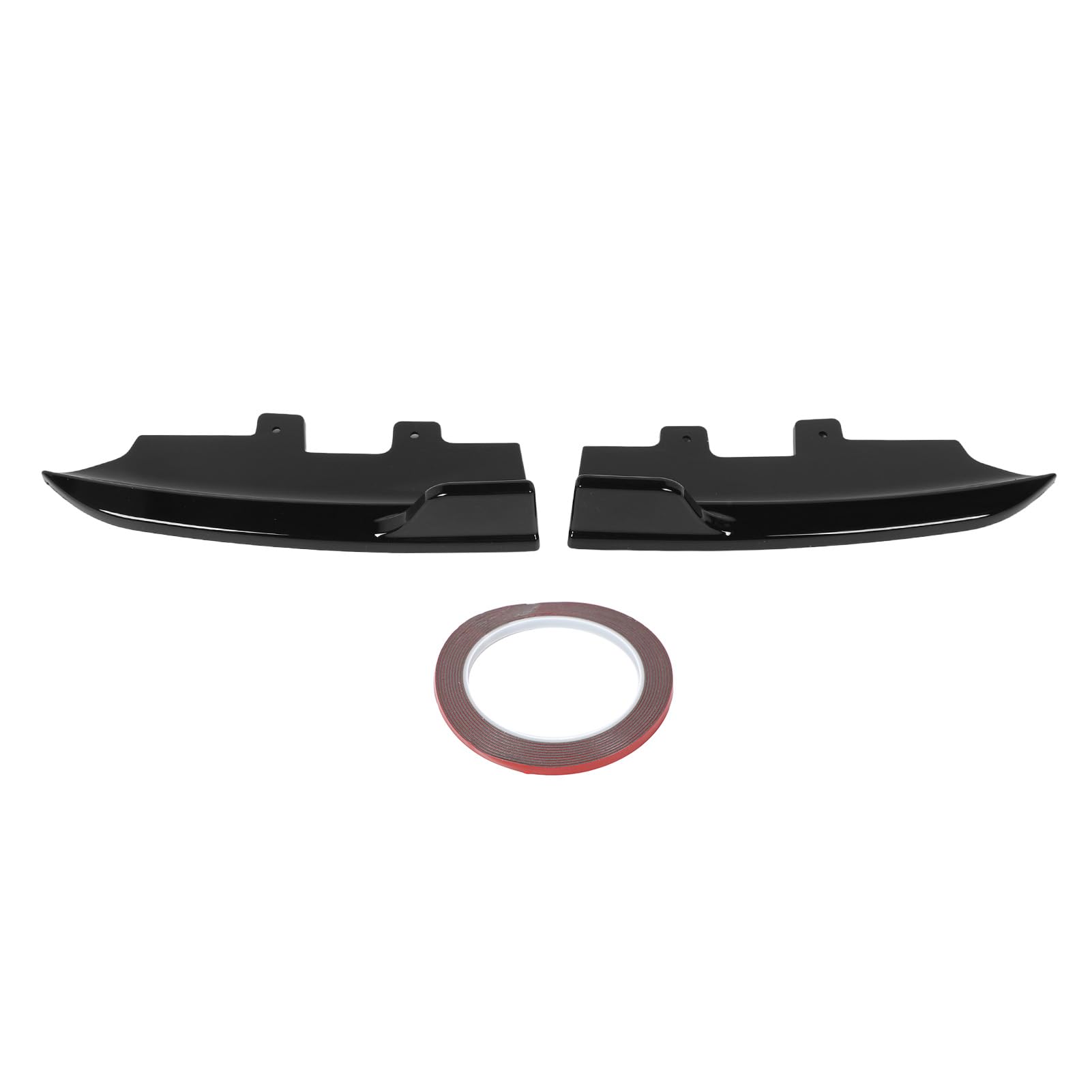 Xeamotor Heckstoßstangen-Spoiler-Lippensplitter-Bodykits Canard-Diffusor für 2er-Serie F22 F23 M Sport 2015 bis 2019 (Schwarz) von Xeamotor