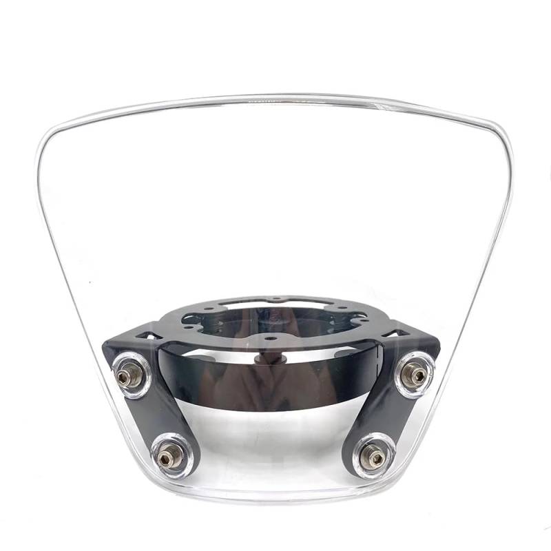 Windschutzscheibe, kompatibel mit Husqvarna SVARTPILEN/VITPILEN 401 2018–2023 Motorrad Pare-Brise Windabweiser Aftermarket-Modifikation (transparent) von Xerial