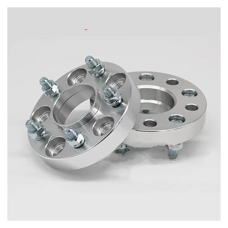 Auto Distanzscheiben Mit 2 Stück 15/20/25/30 Mm 5 X 100 56,1 Mm Spurverbreiterungen Adapter 5 Lug Für Toyota 86 Spurverbreiterungen(15mm Silver Spacers) von Xgupxuc