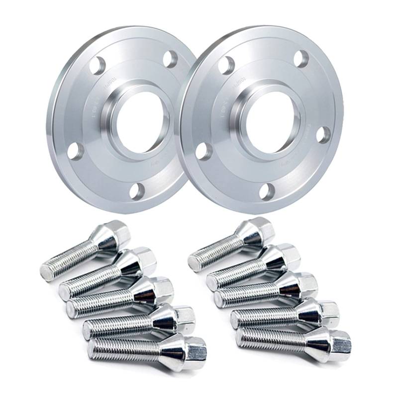 Auto Distanzscheiben Mit 5x120 Auto Spurverbreiterungen 72,6mm Centric Rad Dichtung Flansch Radnabe Adapter + Radmutter Spurverbreiterung Für E90 M1 M3 M6 E36 E65 Spurverbreiterungen(2piece 10mm 40mmM von Xgupxuc