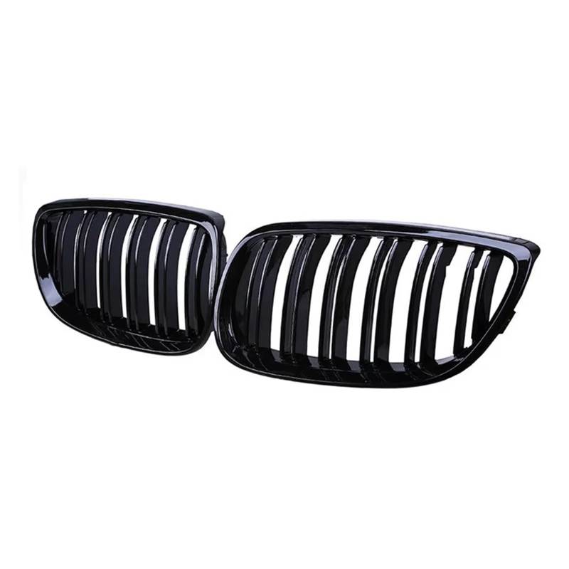 Doppelsteg Nieren Vorne Grill Auto Vorderen Stoßfänger Nierengrill Grille Racing Gitter Für E92 E93 M3 325xi 320i 325i 325i 328i 330i 335i 2006 2007 2008 2009 Grill Front von Xgupxuc