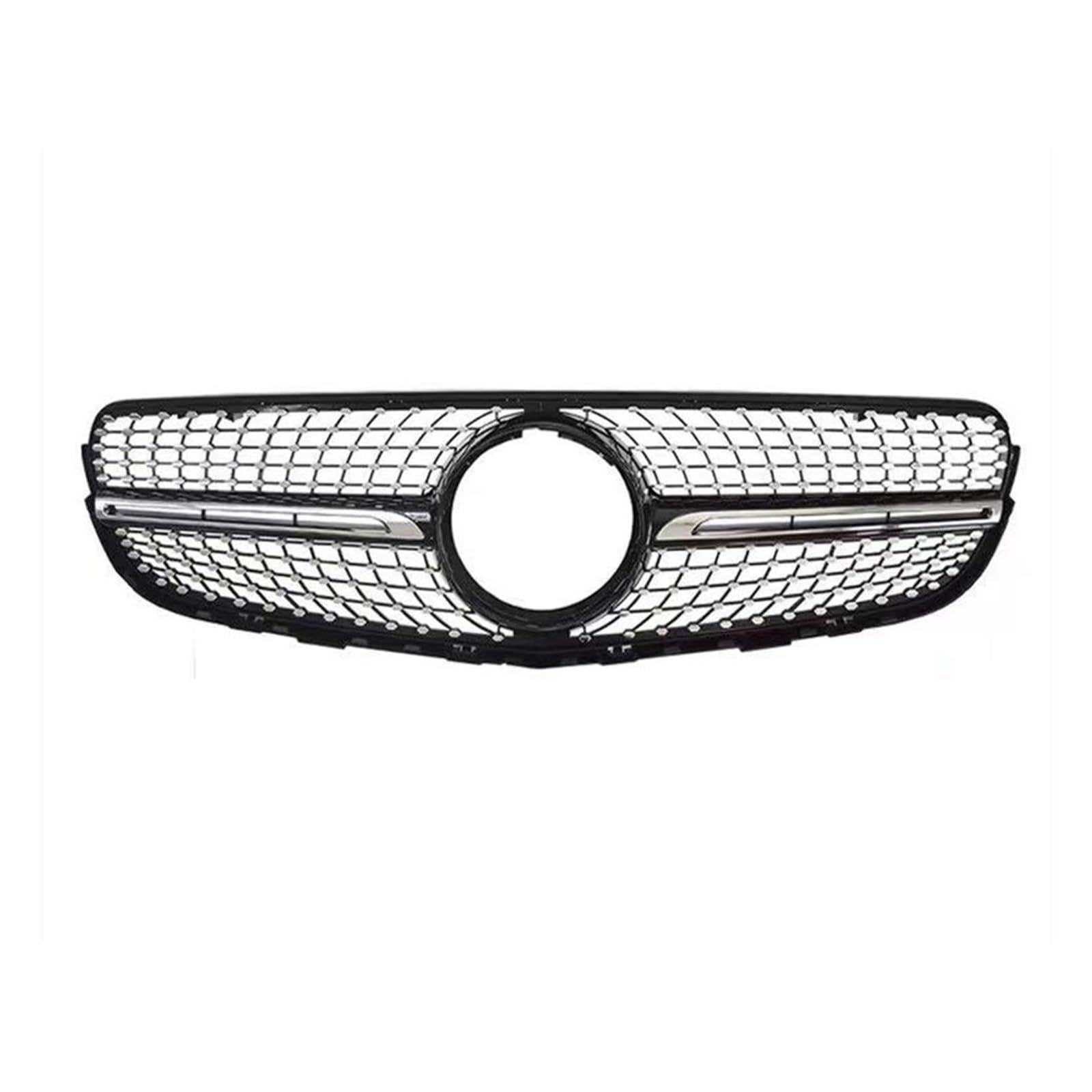 Doppelsteg Nieren Vorne Grill Diamanten Kühlergrill Vorne Racing Grill Für Benz GLC Klasse W253 GLC200 GLC250 GLC300 GlC450 X253 2015 2016 2017 2018 2019 Grill Front(No Camera) von Xgupxuc