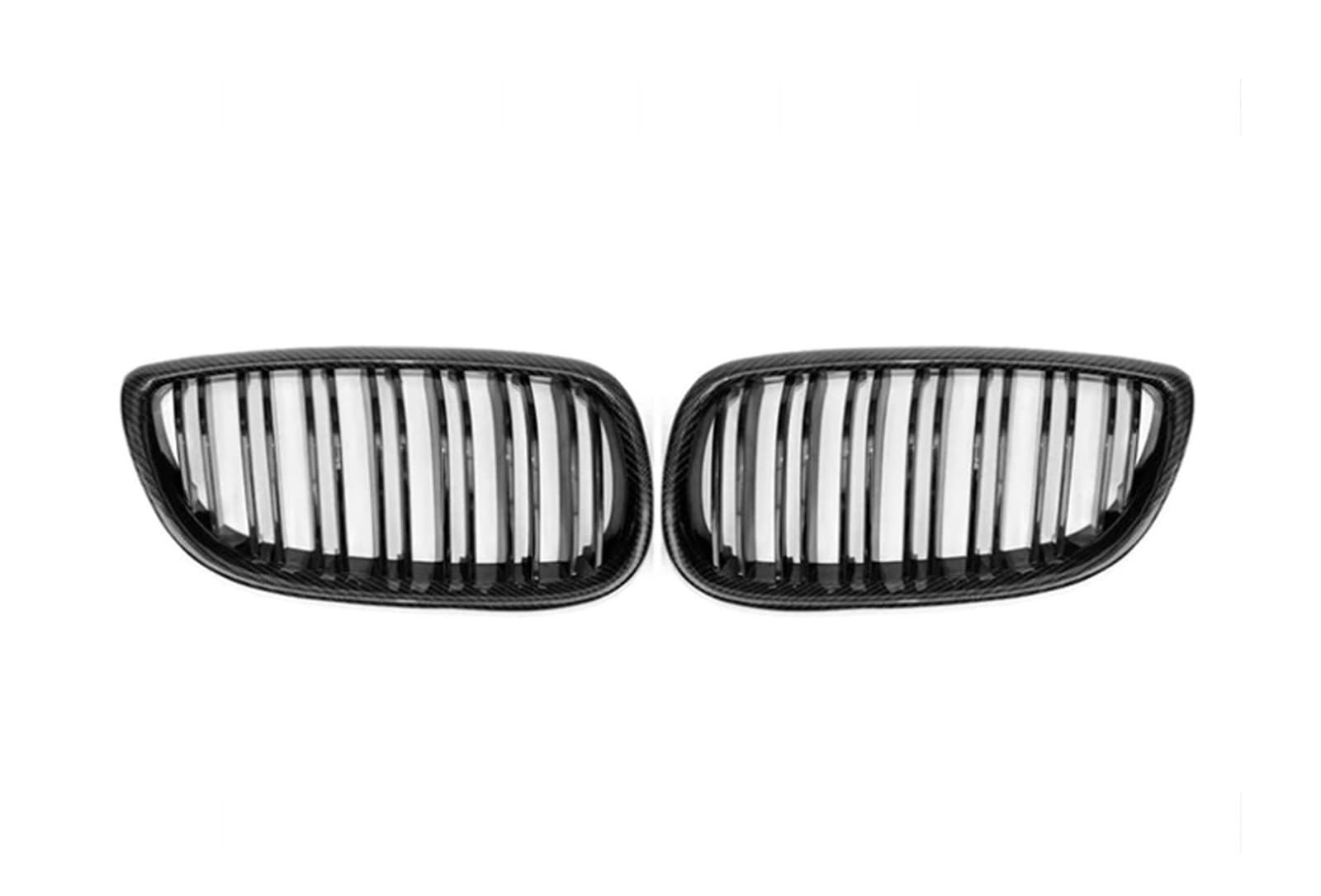 Doppelsteg Nieren Vorne Grill Für 3er E92 E93 M3 2-Türer 2006-2009/2010-2013 Frontnierengrill Kühlergrill Sportwagen-Tuning-Zubehör Grill Front(06-09 GB Dual Slat) von Xgupxuc