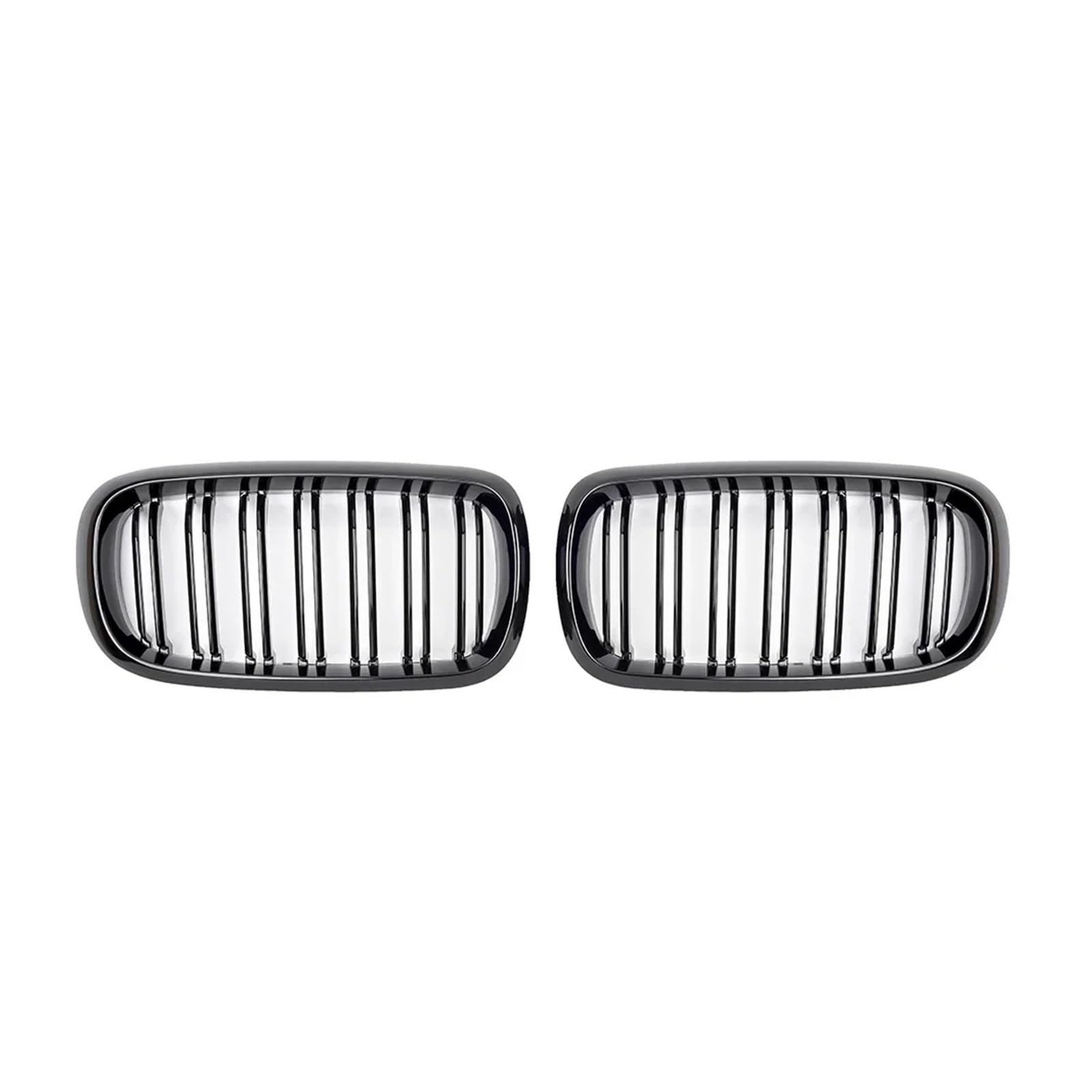 Doppelsteg Nieren Vorne Grill Für X5 X6 F15 F16 2014 2015 2016 2017 2018 Auto Vorderen Stoßfänger Nieren Facelift Farbe Grill Abdeckung Innen Kühlergrills Grill Front(Glossy Black) von Xgupxuc