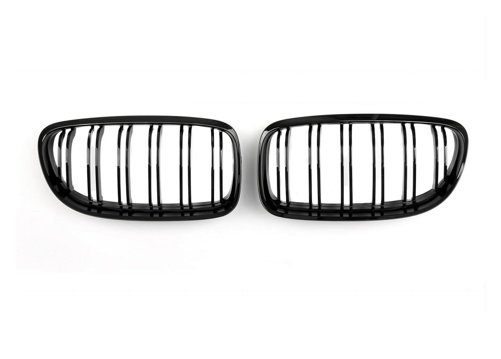 Kühlergitter Auto Front Grills Grille Sport Diamant Für E90 E91 Tuning 3 Serie 2005-2006 2007 2008 2009 2010 2011 2012 Für LCI Für PreLCI Auto Kühlergrill(09-12 Dual Slat) von Xgupxuc