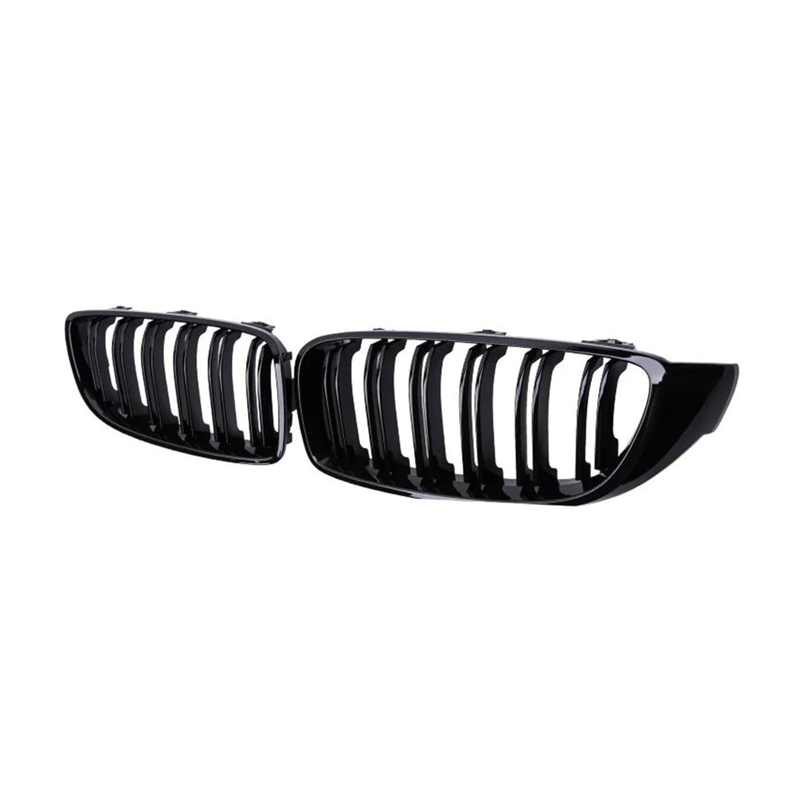 Kühlergitter Auto Frontgrill Racing Grill Für 4 Serie F32 F33 F36 M3 F80 M4 F82 12-2015 2016 2017 2018 Dual-Lamellen Schwarz Zubehör Auto Kühlergrill von Xgupxuc