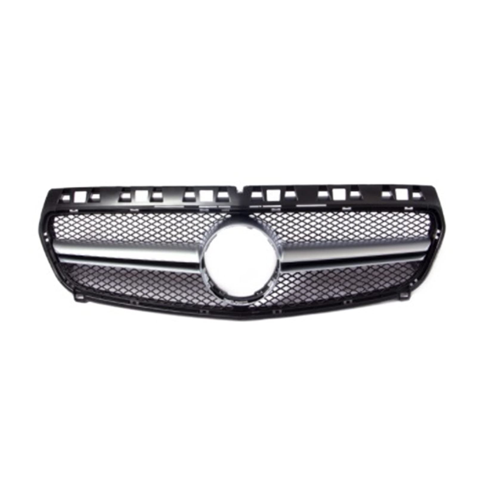 Kühlergitter Für A-Klasse W176 2013 2014 2015 A45 GT Diamantgrill A45 A180 A200 A260 Frontstoßstange Frontgrill Nierengrill Auto Kühlergrill(A Silver) von Xgupxuc