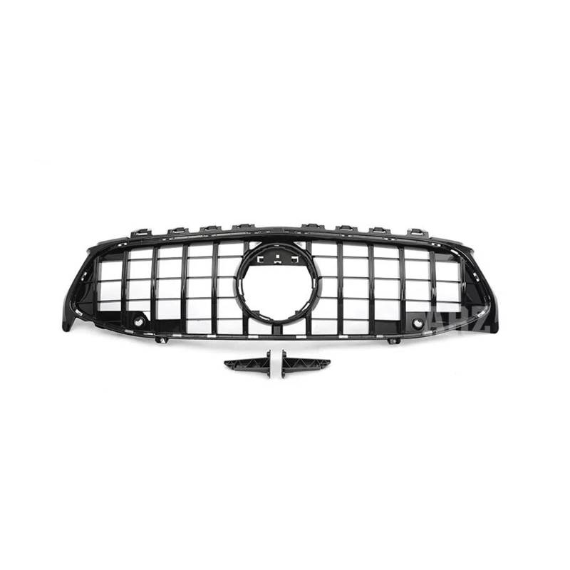 Kühlergitter GT Grill Grille Für Benz Für CLA Für Coupe Limousine W118 X118 C118 180 260 2019-2020 2021 2022 Auto Kühlergrill(Schwarz) von Xgupxuc