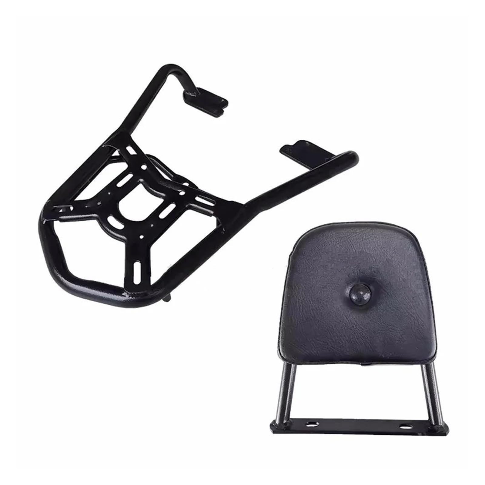 Motorrad-Heckgepäck Motorrad Gepäckträger Für LIFAN KPV150 Für KPV 150 Gepäck Rack Bar Hinten Schwanz Flügel Regale Armlehne Halter Schutz Rückenlehne Gepäck Rack Hinten Stamm Rack von Xgupxuc