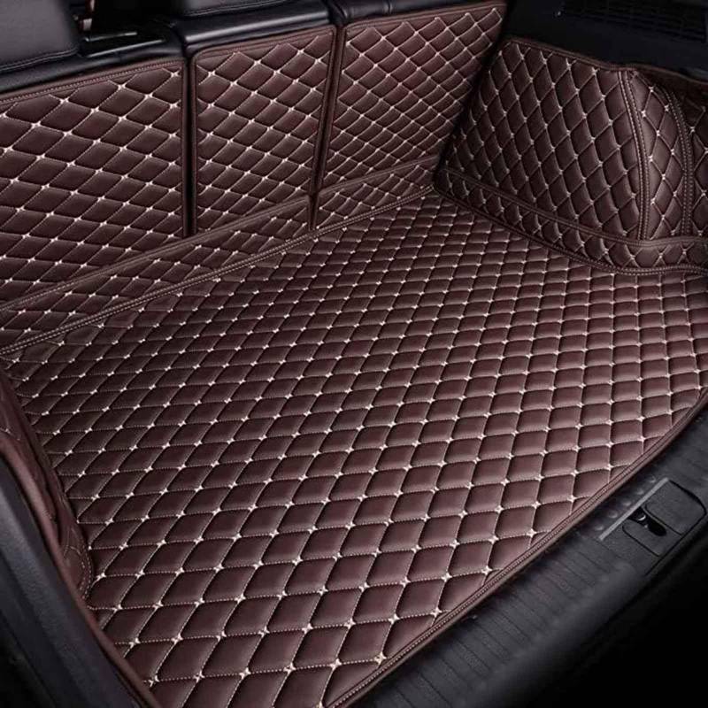 Kofferraummatte Cargo Teppich Kratzfest rutschfest Kofferraumschutz Zubehör für BMW X1 2019-2022,Brown von Xiaobinni