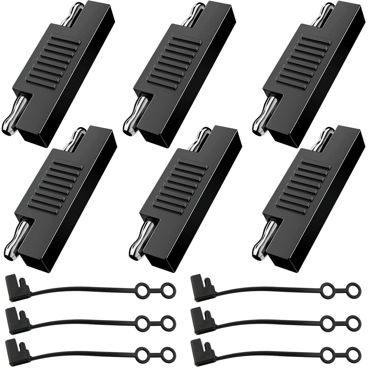 Xiatiaosann 6 Stück SAE zu SAE Polaritätsumkehr Adapter Stecker SAE auf SAE-Polaritätsumkehr, Schnelltrennkabel, Steckeradapter für SAE-Verlängerungskabel, Solarpanel, Auto, Motorrad, Wohnwagen von Xiatiaosann