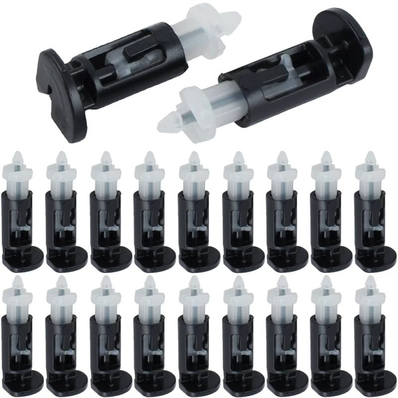 Xiatiaosann Heatsink Mount Pin, Fan Coolers Mount Pins Durable Push Screw Fastener für Kühlung Fan LGA 775 Sockel (20 Pack) von Xiatiaosann