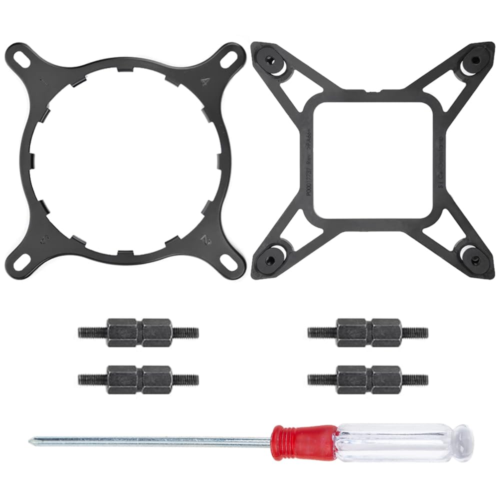 Xiatiaosann LGA 1700 Bracket Kit Upgrade für NZXT Kraken Z73 Z X AIO Kühler, Floe und Wasser 3.0 AIO Serie Kühler, CL-O032-PL00BL-A von Xiatiaosann