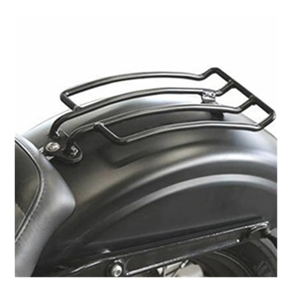 Für FLHT FLTR FLHR 98-04 Motorrad Gepäckträger Unterstützung Regal Hinten Sitz Rack Gepäck Fracht Rack Zubehör Gepäck Heckträger(Color-A) von Xiayao