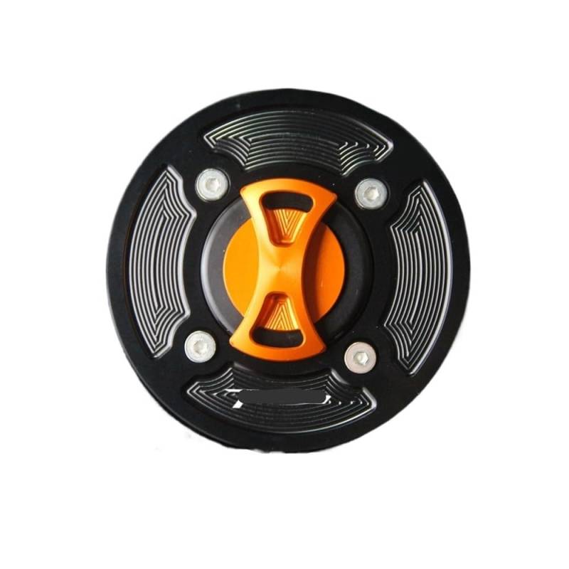 Xiayao Motorrad Tankdeckel Motorrad Tankdeckel Abdeckung Für A&prilia Für Tuono Für V4R 2011-2017 2012 2013 2014 2015 2016(Orange with Logo) von Xiayao