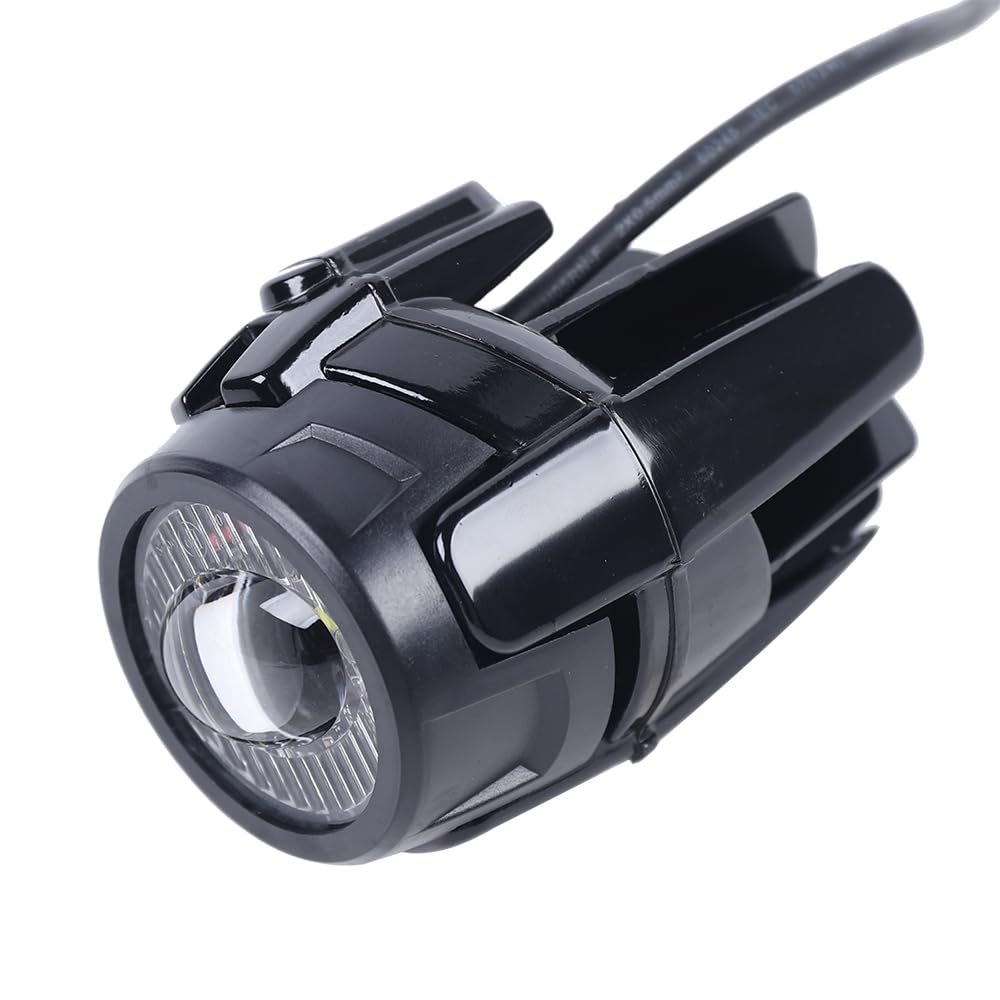 Xilinjyao LED Nebelscheinwerfer für Motorräder mit 4000LM, IP67 Wasserdicht und 360° Verstellbarem Halter von Xilinjyao