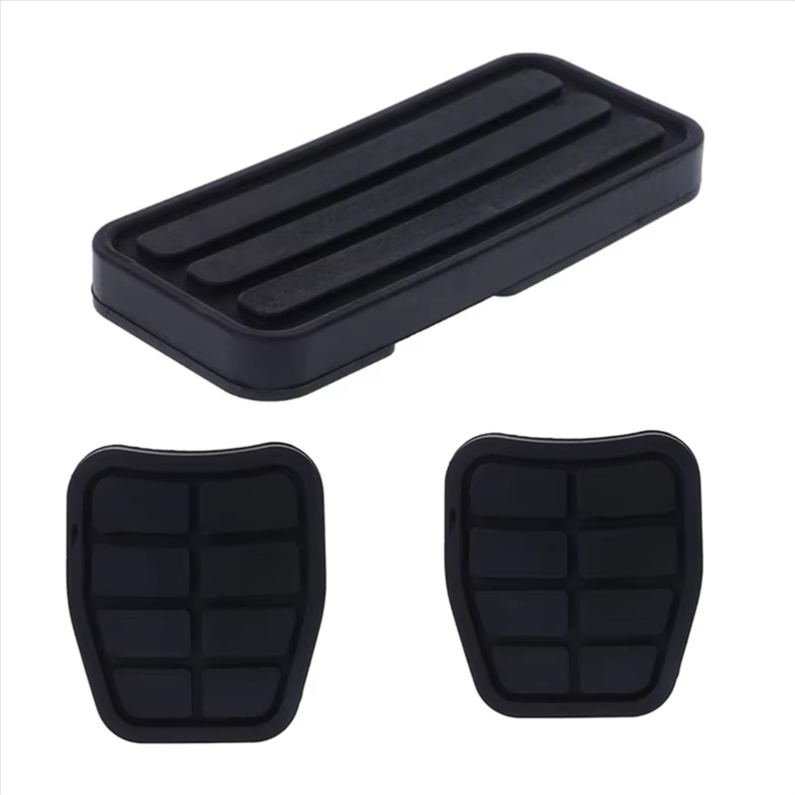 Auto Bremspedal 3 Stücke Auto Beschleuniger Gas Gummi Fußstütze Pedal Pad Bremskupplung Pads Cover Kit Für VW Für Transporter Für T4 Bremskupplungspedal von XingPuBhD