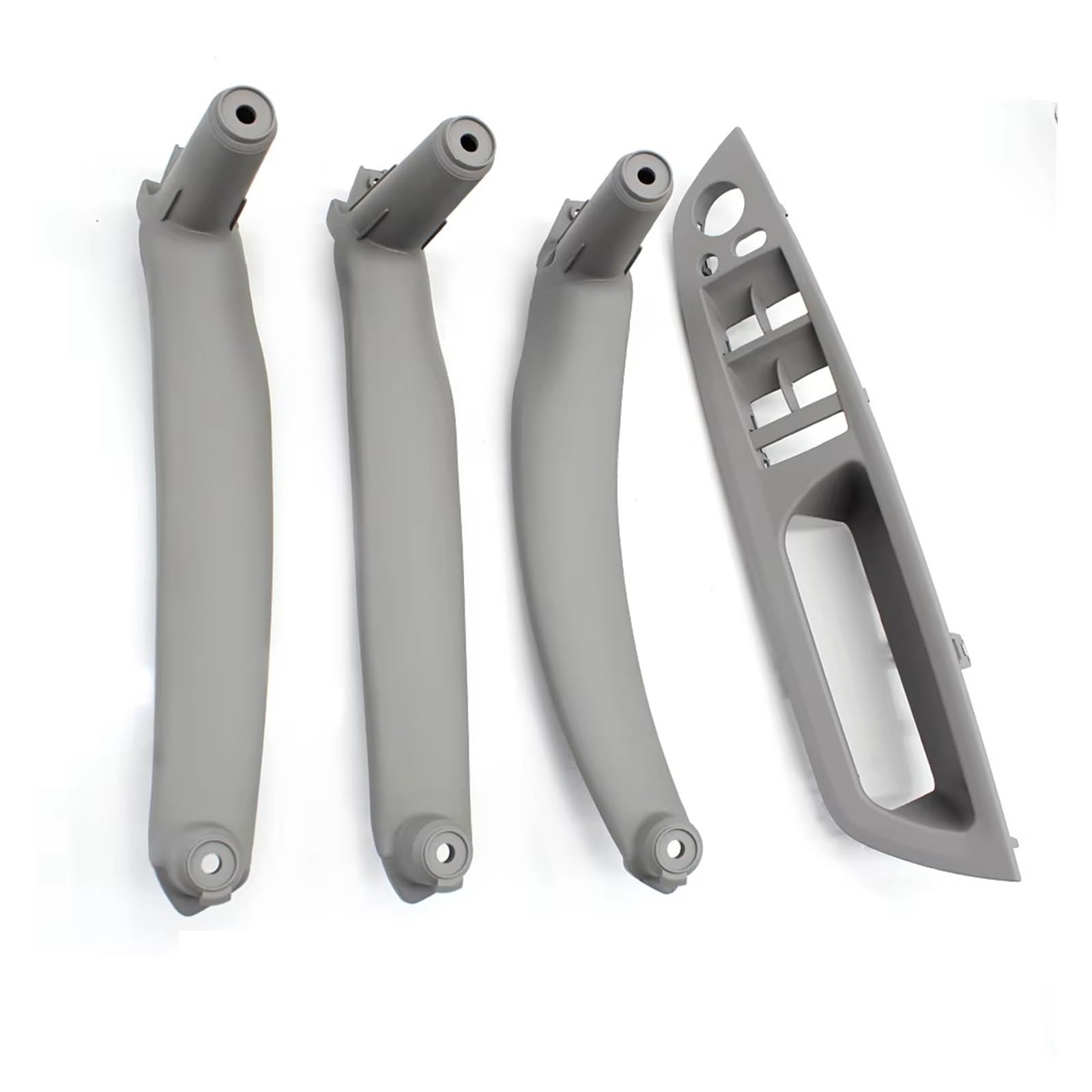 Auto Innentürgriff 4PCS Set Auto Front Fahrer Tür Griff Armlehne Abdeckung Innen Tür Pull Griff Panel Trim Abdeckung Für X5 Für X6 Für E70 Für E71 2007-2013 Auto Türgriff Innen(Gray RHD 4PCS Set) von XingPuBhD