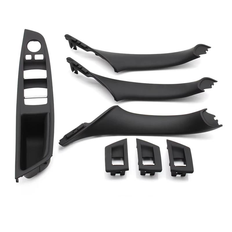 Auto Innentürgriff Für 5 Serie Für F10 Für F11 Für 523i Für 525i Für 528i Für 530i Für Oyster Auto Innen Tür Armlehne Innen Pull Griff Set Auto Türgriff Innen(LHD Black) von XingPuBhD