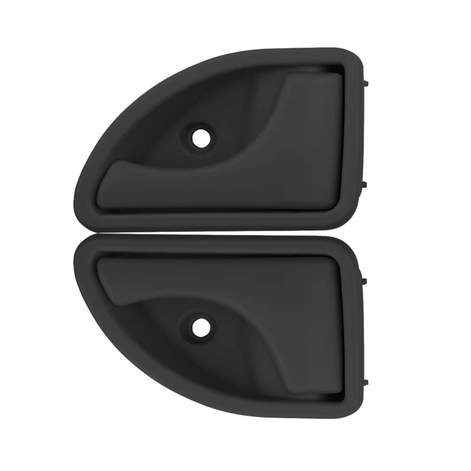 Auto Innentürgriff Für KANGOO Für TWINGO 1993-2012 1 Paar Auto Innen Innen Tür Griff Vorne Hinten Links Rechts 8200247802 Auto Türgriff Innen(Black) von XingPuBhD