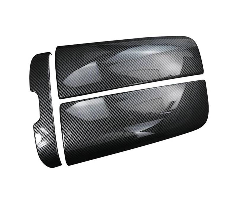 Auto Schalttafelverkleidung Für Benz Für EQE Für EQS Klasse V295 V297 2021 2022 2023 Auto Center Konsole Aufräumen Armlehne Box Panel Abdeckung Aufkleber Trim(for EQS Carbon Color1) von XingPuBhD