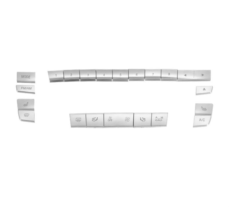 Auto Schalttafelverkleidung Für F30 F32 F34 2013-2016 2017 2018 2019 Mittelkonsole Klimaanlage Tasten Pailletten Dekoration Aufkleber Aufkleber 21 Stücke von XingPuBhD