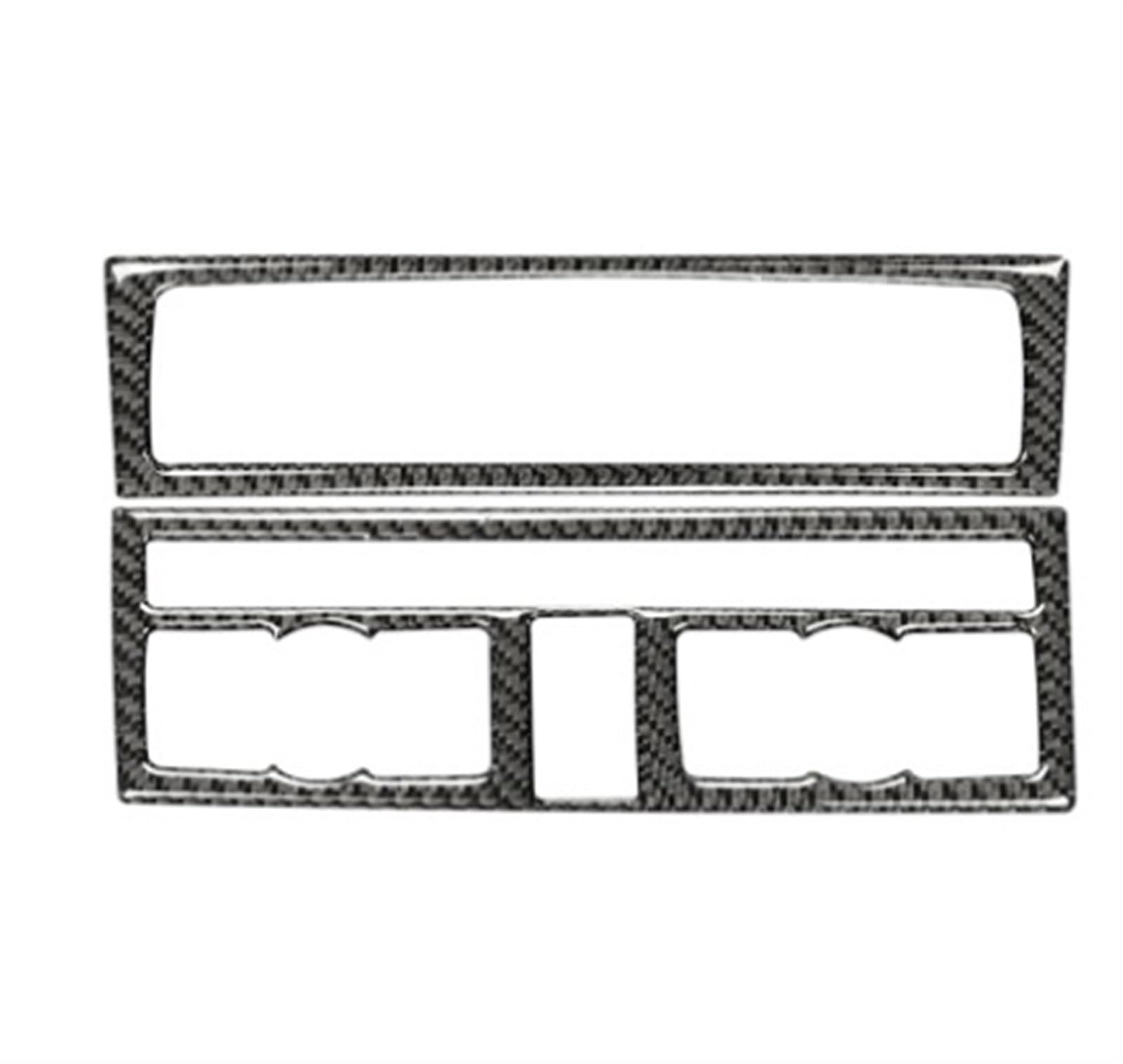 Auto Schalttafelverkleidung Für Q7 2008-2015 Innen Tür Armlehne Taste Rahmen Carbon Faser CD Panel Windows Control Getriebe Panel Trim(1) von XingPuBhD