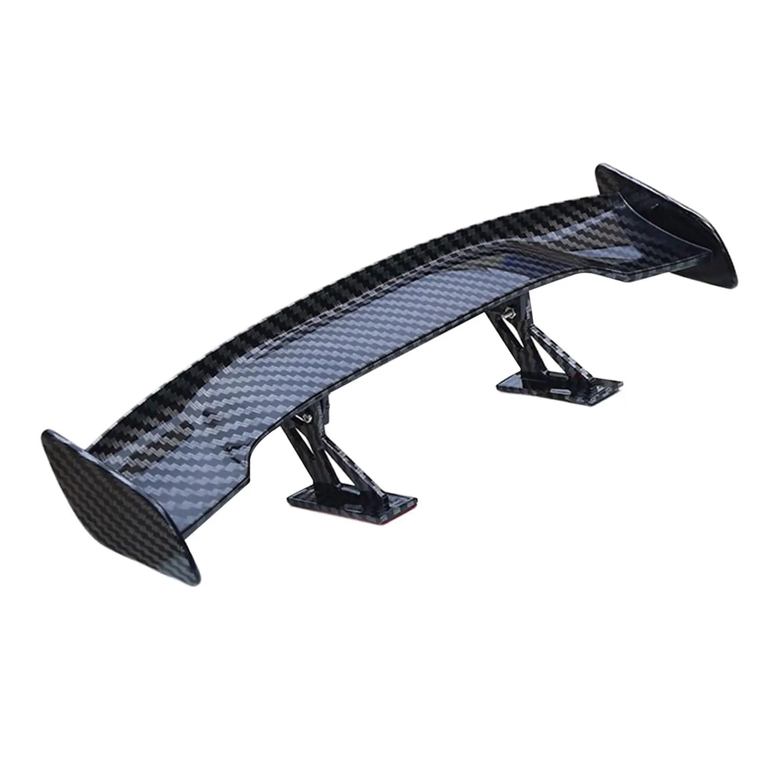 Auto Spoiler Wing Universal Auto Für Mini Spoiler Flügel Allgemeine Verwendung Dekorative Langlebig Auto Außen Zubehör Für Alle Autos Spoiler Flügel(Carbon Fiber) von XingPuBhD