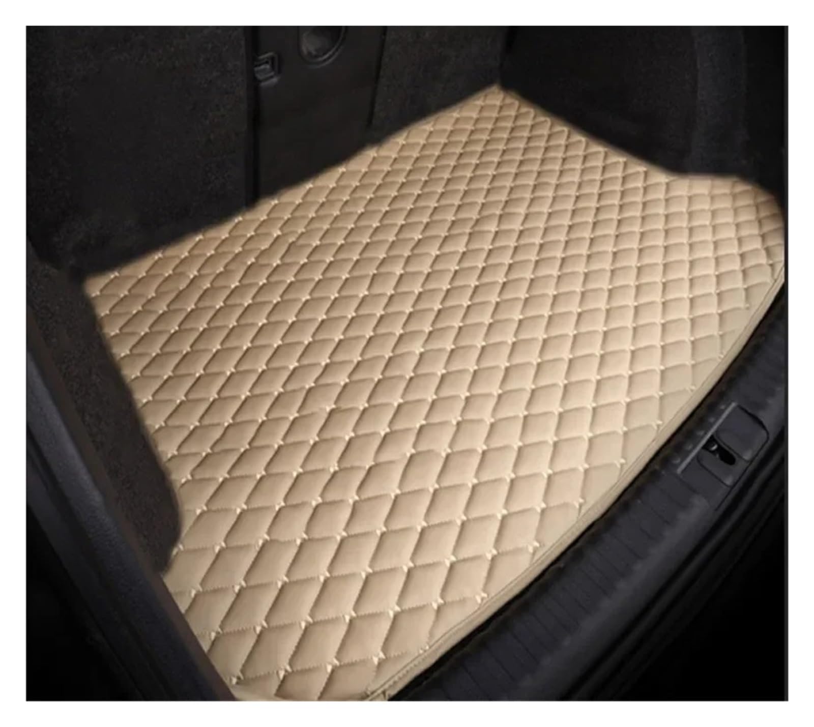 Autoschutzablage Kofferraummatten Fürs Auto Anti-Schmutz-Pads Teppiche Für Great Für Wall Für Wey Für Tank 300 Für GWM 2021 2022 2023 2024 Kofferraumboden(Beige) von XingPuBhD