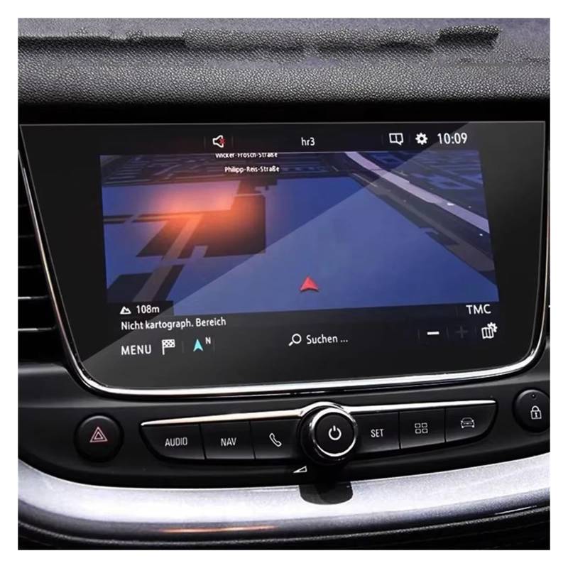 GPS-Navigationsfilm 7 8 Zoll Für Opel Für Crossland X 2017 2018 2019 2020 2021 Auto GPS Navigation Bildschirm Gehärtetes Glas Schutz Film Navi Displayschutzfolie(7 inch) von XingPuBhD