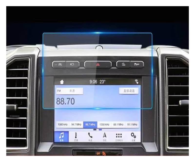 GPS-Navigationsfilm 8-Zoll-GPS-Bildschirm Aus Gehärtetem Glas Schutzfolie Für Ford Für F150 Für Explorer Für Mustang Für Escape Für Edge Navi Displayschutzfolie von XingPuBhD