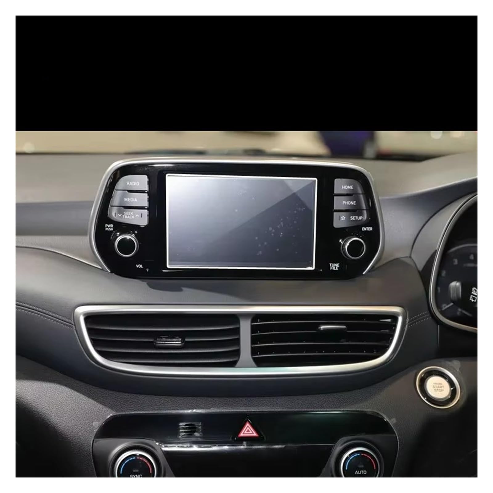 GPS-Navigationsfilm Auto Navigation Gehärtetes Glas LCD Screen Schutz Film Dashboard Schutz Für Hyundai Für Tucson 2019 Navi Displayschutzfolie(176x99mm) von XingPuBhD