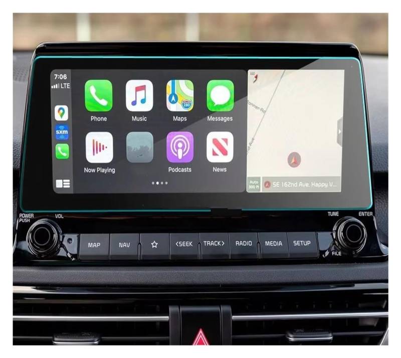 GPS-Navigationsfilm Für Kia Für Seltos Für Celtos 2020 2021 1025 Zoll Auto Navigation Touch Display Auto Innen Schutz Navi Displayschutzfolie von XingPuBhD