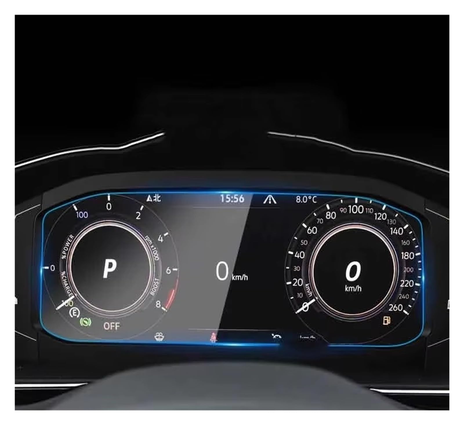 GPS-Navigationsfilm Für VW Für Arteon Für SE Für SEL Für Line 2021 Autoinstrument Armaturenbrett Displayschutzfolie Aus Gehärtetem Glas Navi Displayschutzfolie von XingPuBhD