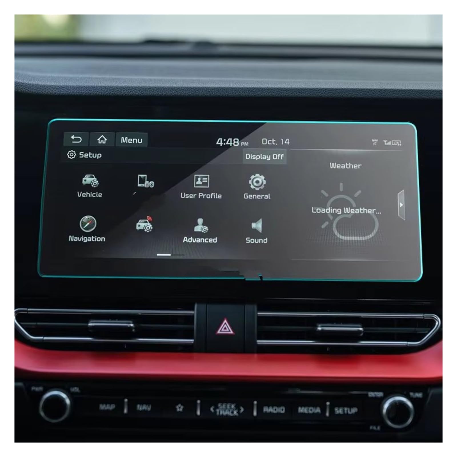 GPS-Navigationsfilm Gehärtetem Glas Bildschirm Stahl Schutz Film Für Kia Für NIRO 2020 2021 10.25 Zoll Auto GPS Navigation Navi Displayschutzfolie von XingPuBhD