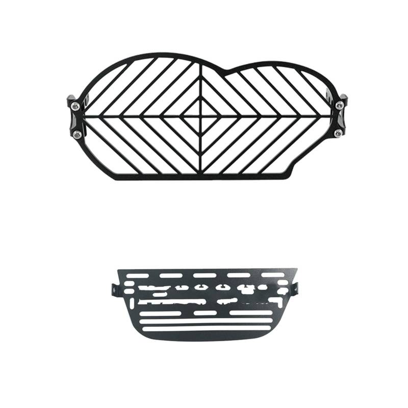 Scheinwerferabdeckungen Für R1200GS Für ADV Für Abenteuer R1200 GS GSA R 1200 Kühlergrill Motorrad Acryl Scheinwerfer Abckung Kopf Licht Schutz Schutz(Model C Set BK) von XingPuBhD