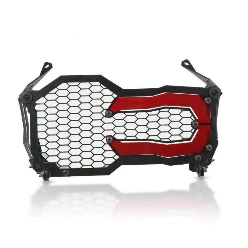 Scheinwerferabdeckungen Für R1200GS Für R1250GS LC Für Abenteuer Motorrad Scheinwerfer Protector Schutz Vordere Kopf Lampe Grill Schutz Abdeckung(Red) von XingPuBhD